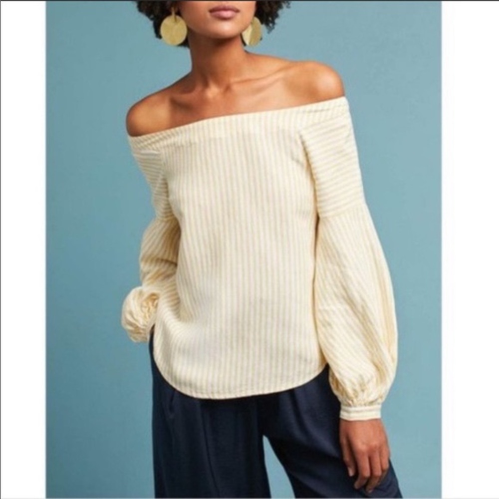 Anthropologie Maeve off the shoulder top